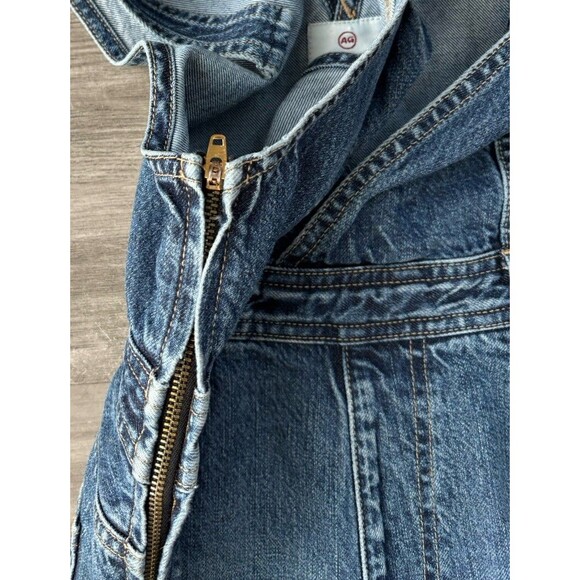 ADRIANO GOLDSCHMIED AG The Mabel Denim Jean Overalls Meadow Women Size S - Picture 5 of 8